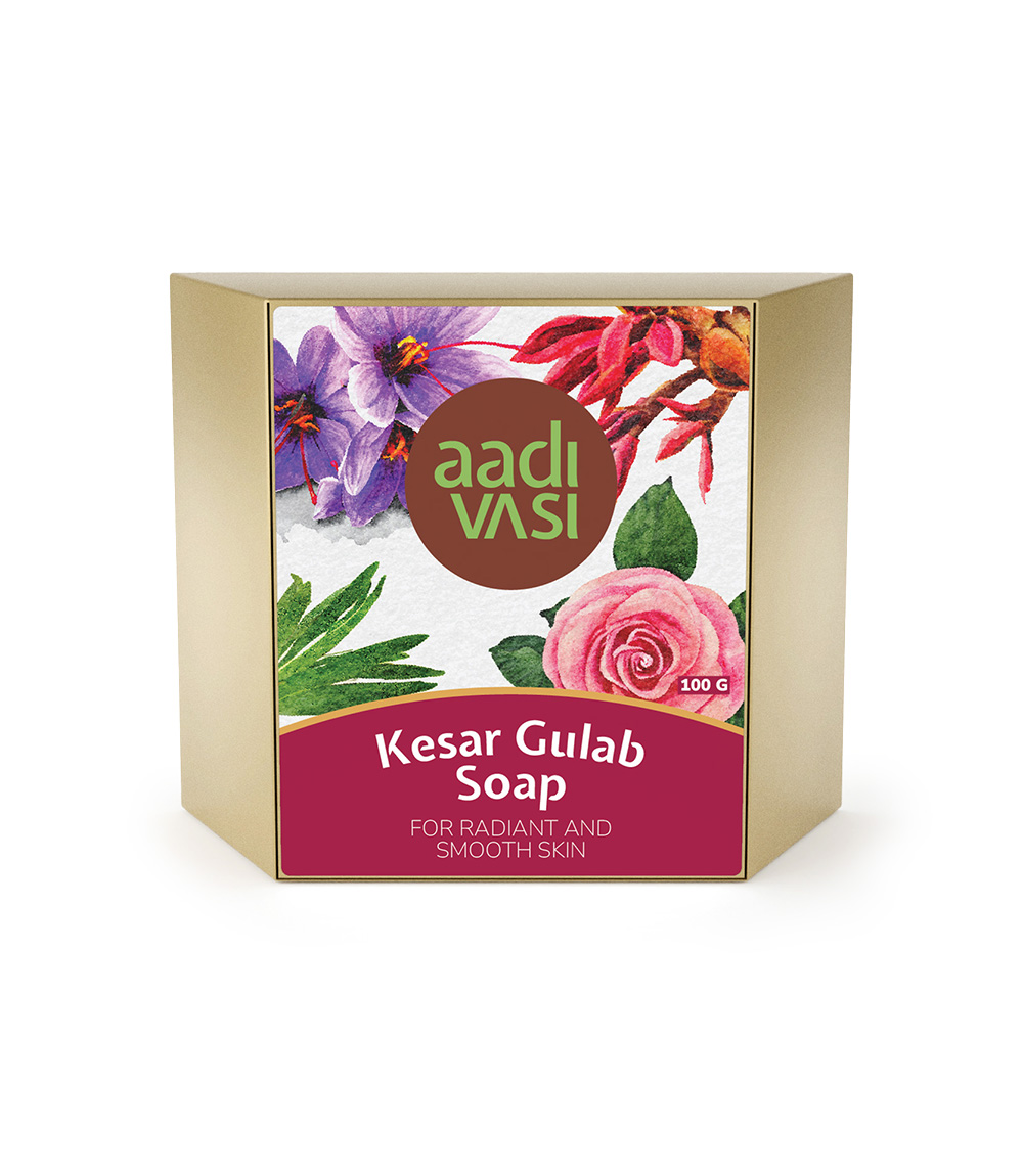 Handmade Organic Soaps Combo (Lemongrass and Kesar Gulab Combo)