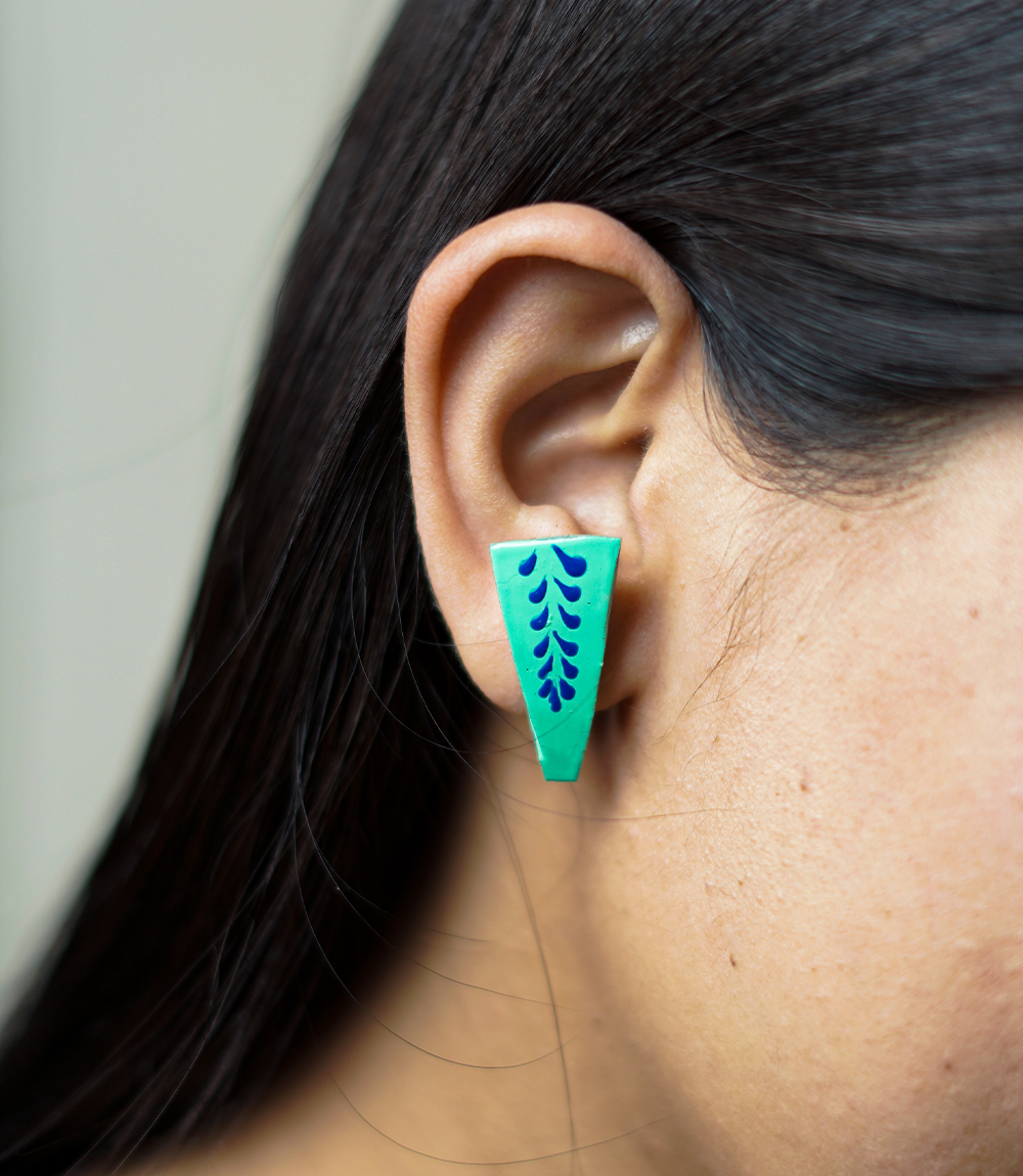 coconut earrings