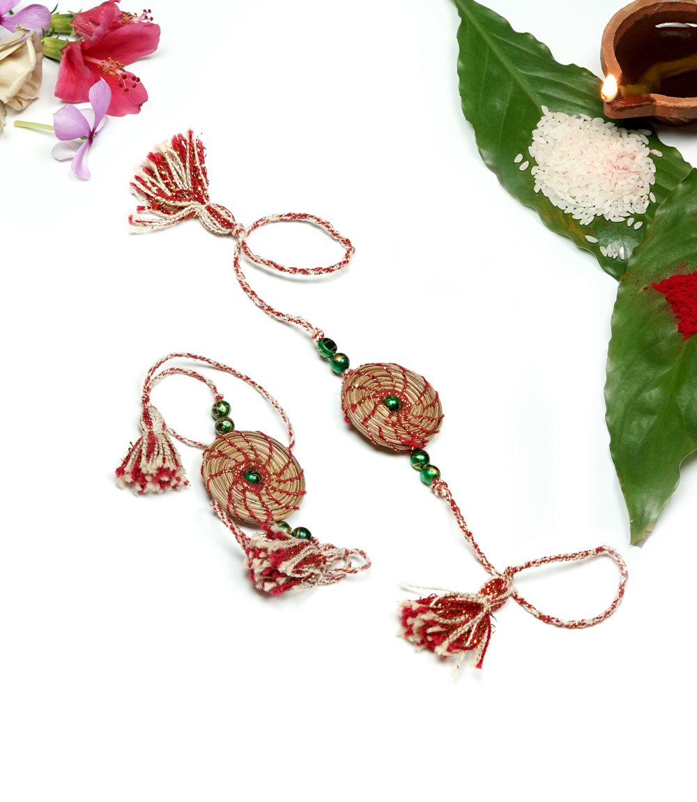 Handmade rakhi