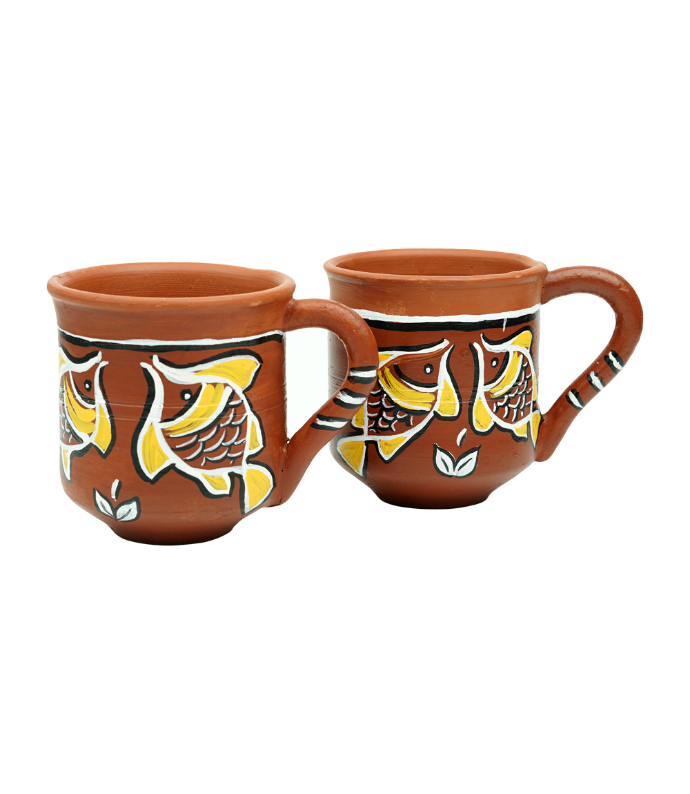 Handcrafted Mug Made by Tribes of Jharkhand