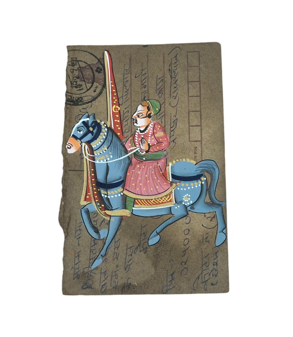 Antique Postcard Miniatures From Rajasthan