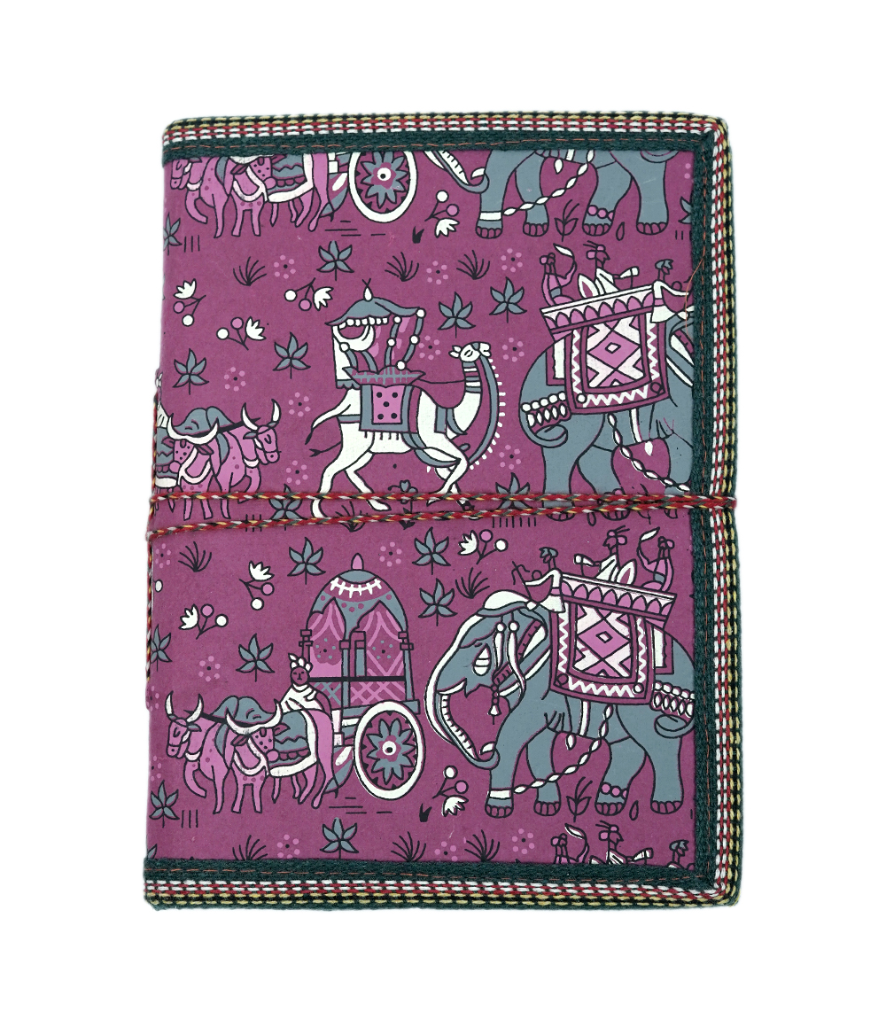 Handmade Diary Set For Gifts From Rajasthan-( Set of Four)