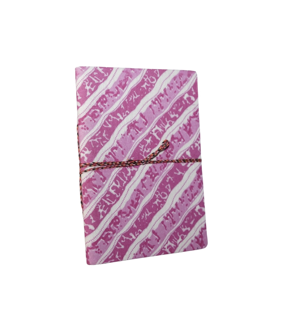 Recycled Handmade Diary Made by Tribes of Rajasthan (Pink Colour)