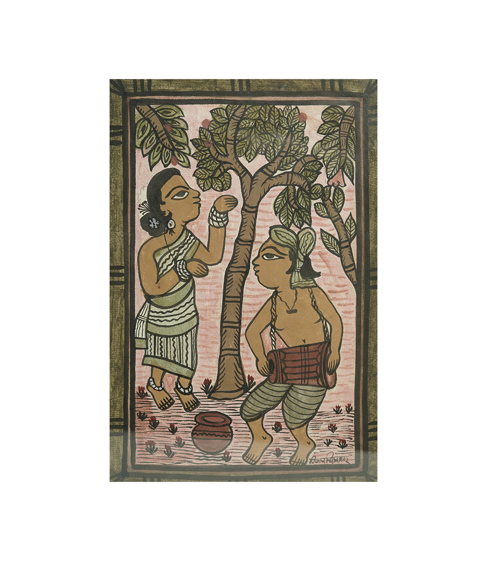 Handpainted Paitkar Painting - Made by tribes of Jharkhand