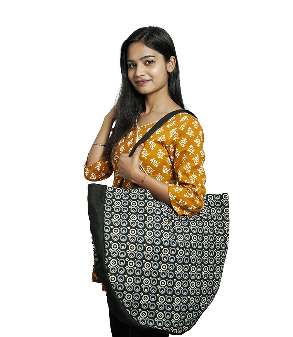 Fabric Handbag made by tribes of jharkhand