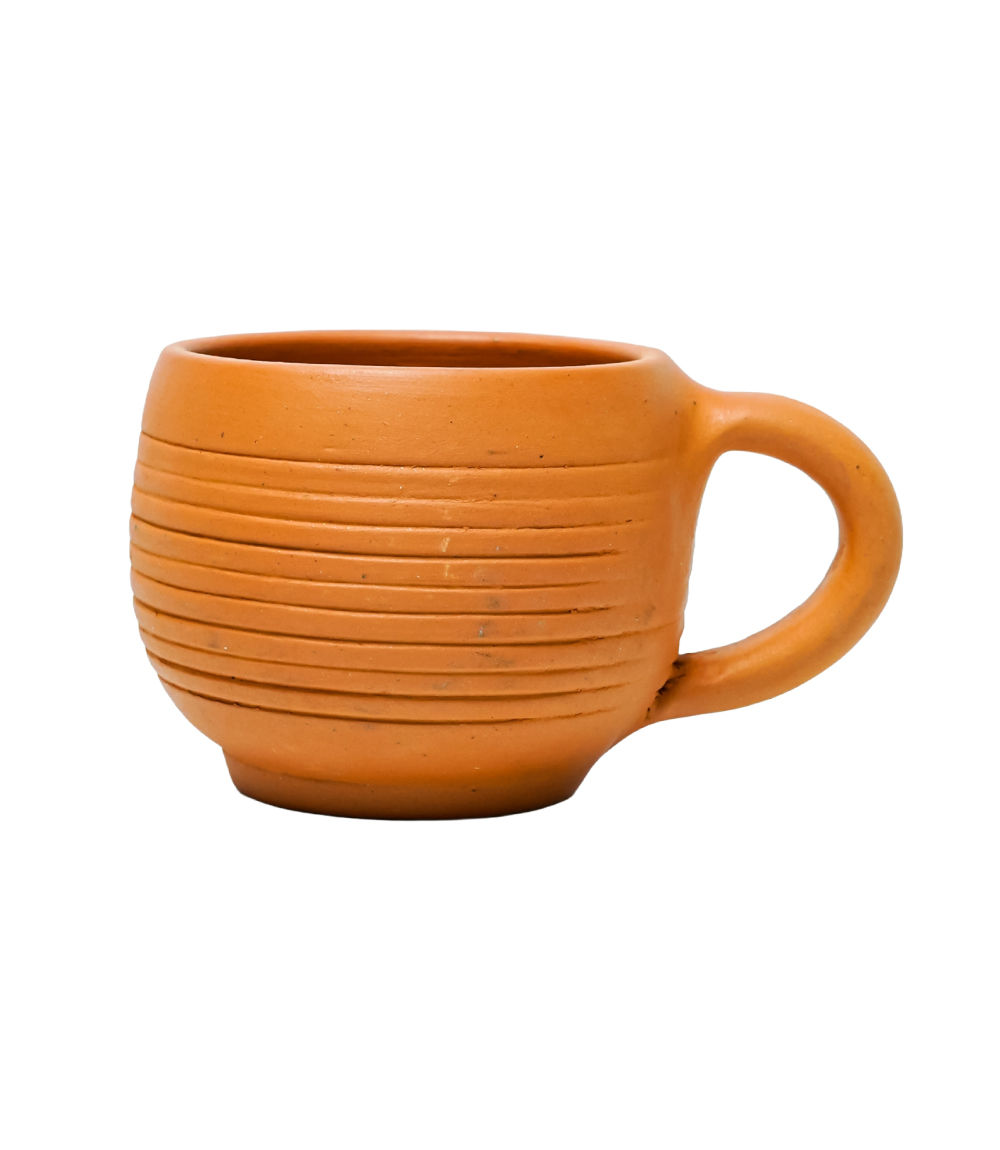 Terracotta Mug Set (6 pieces) Handmade by the Tribes of Jharkhand