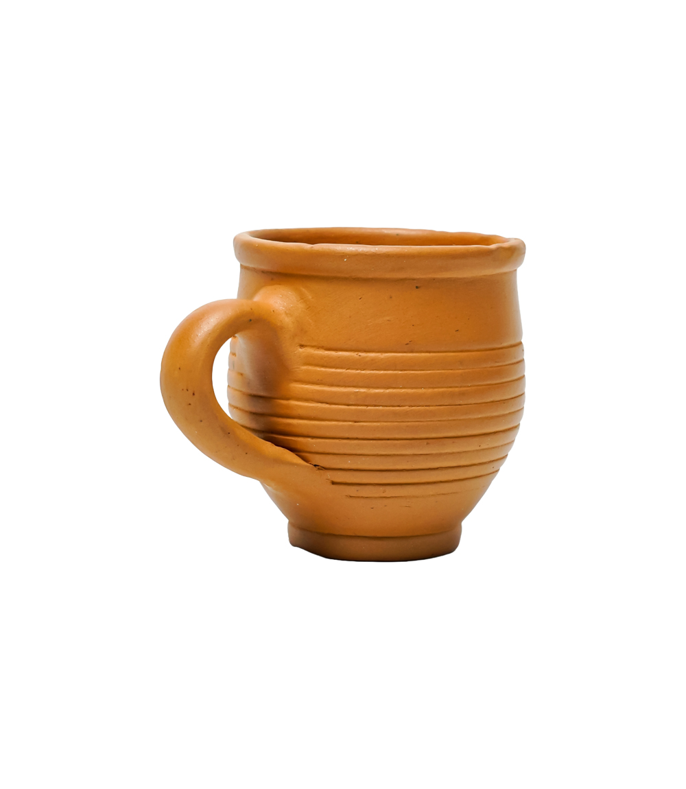 Terracotta Mug Set (6 pieces) Handmade by the Tribes of Jharkhand