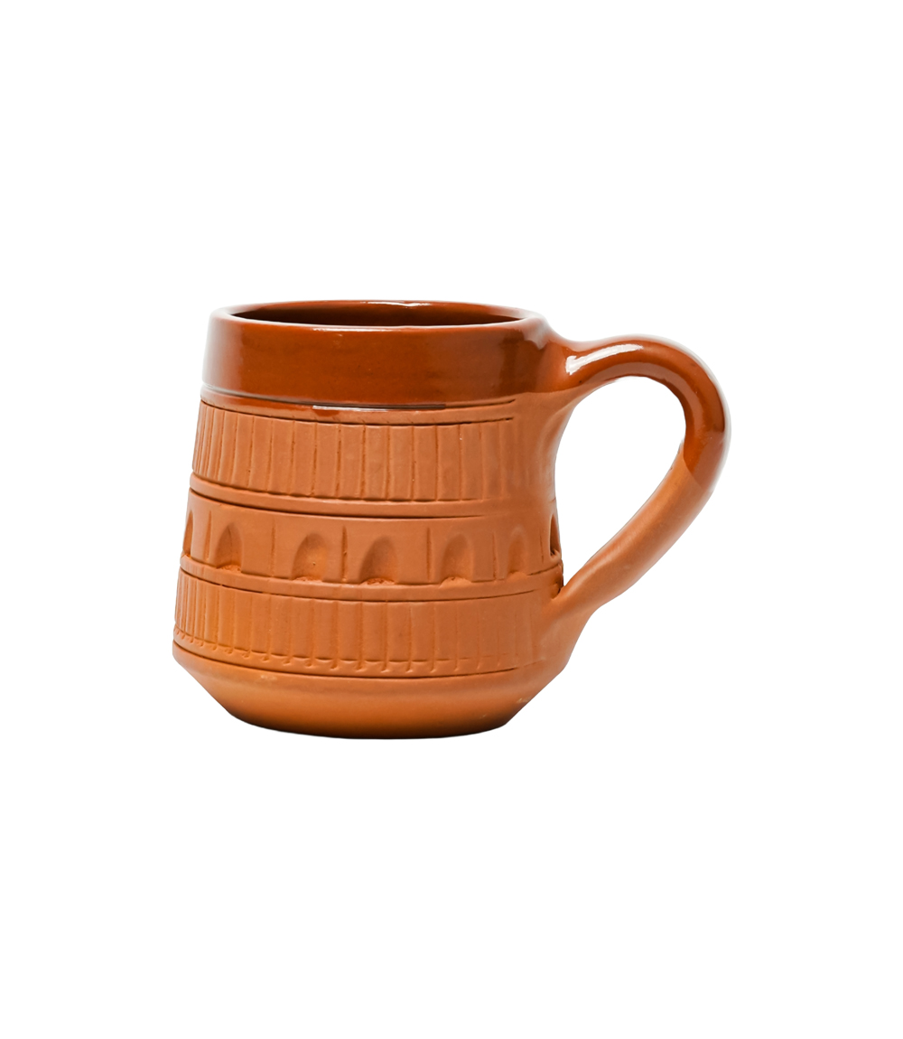 Terracotta Mug Set (6 pieces) Handmade by the Tribes of Jharkhand