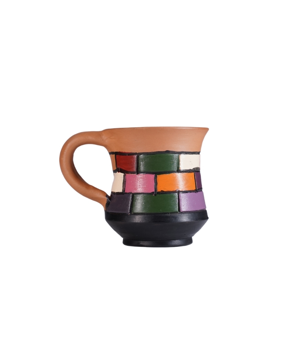 Terracotta Mug Set (6 pieces) Handmade by the Tribes of Jharkhand