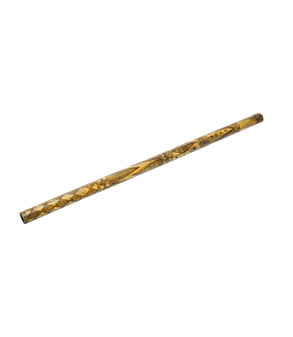 Carved Bamboo Wind Flute 