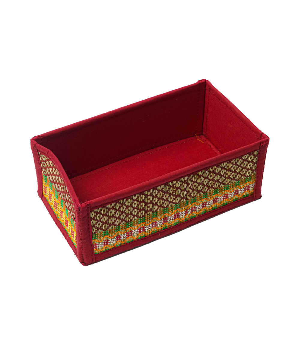 Handcrafted Woven Storage Box Made by the Tribes of Jharkhand