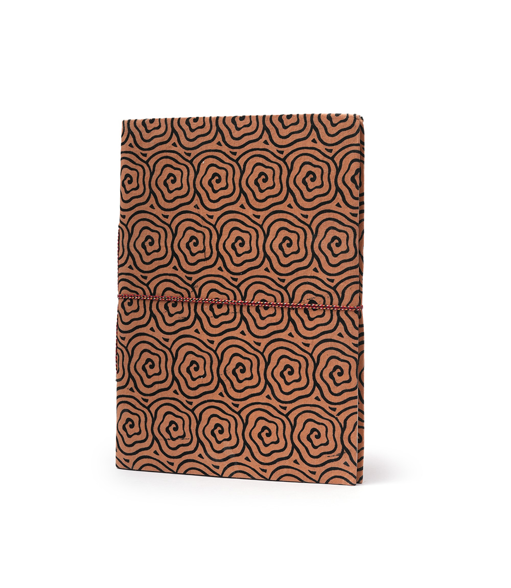 Recycled Handmade Diary Made by Tribes of Rajasthan (Brown Colour)