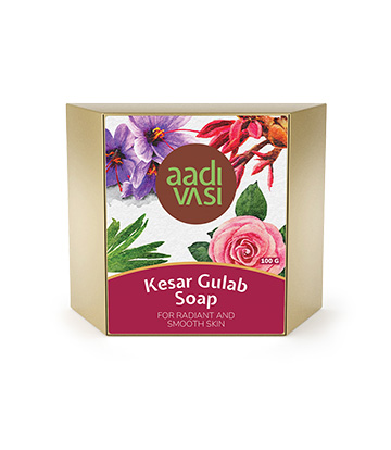 Handmade Organic Soaps Combo (Lemongrass and Kesar Gulab Combo)