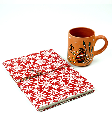 Paper Diary and Mug