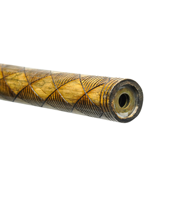 Carved Bamboo Wind Flute 