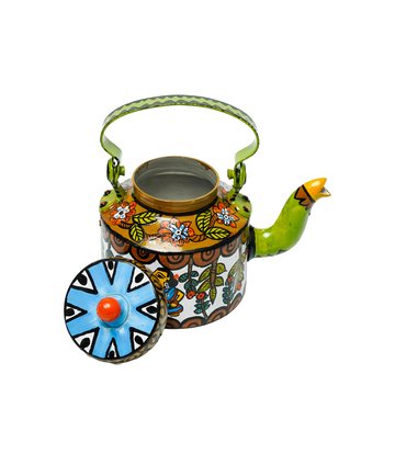 Hand Painted Kettle by the Tribes of Jharkhand