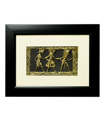 Dokra Art Frame Made By the Tribes Of Chattisgarh