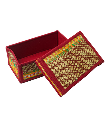 Handcrafted Woven Storage Box Made by the Tribes of Jharkhand