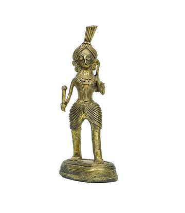 Dokra Man Statue Made by Tribes of Jharkhand